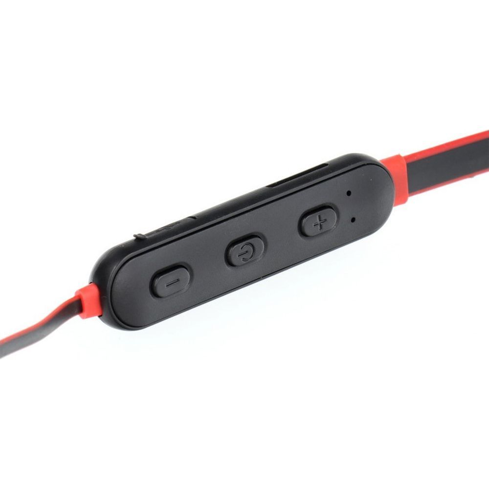 REMAX Sports Earphone RX-S100 (Support SD Card) Μαύρο / Κόκκινο