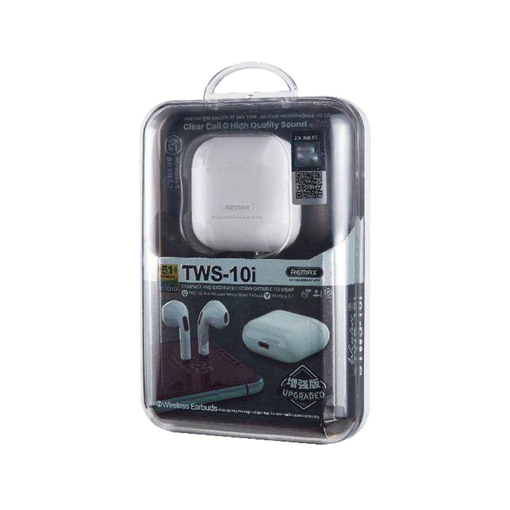 Ακουστικά Bluetooth Remax Metal Series TWS-10i Λευκό