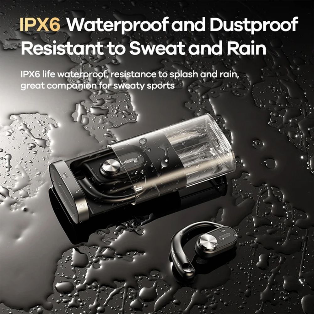 Ακουστικά Bluetooth Remax OpenBuds P3 OWS Metal Μαύρο