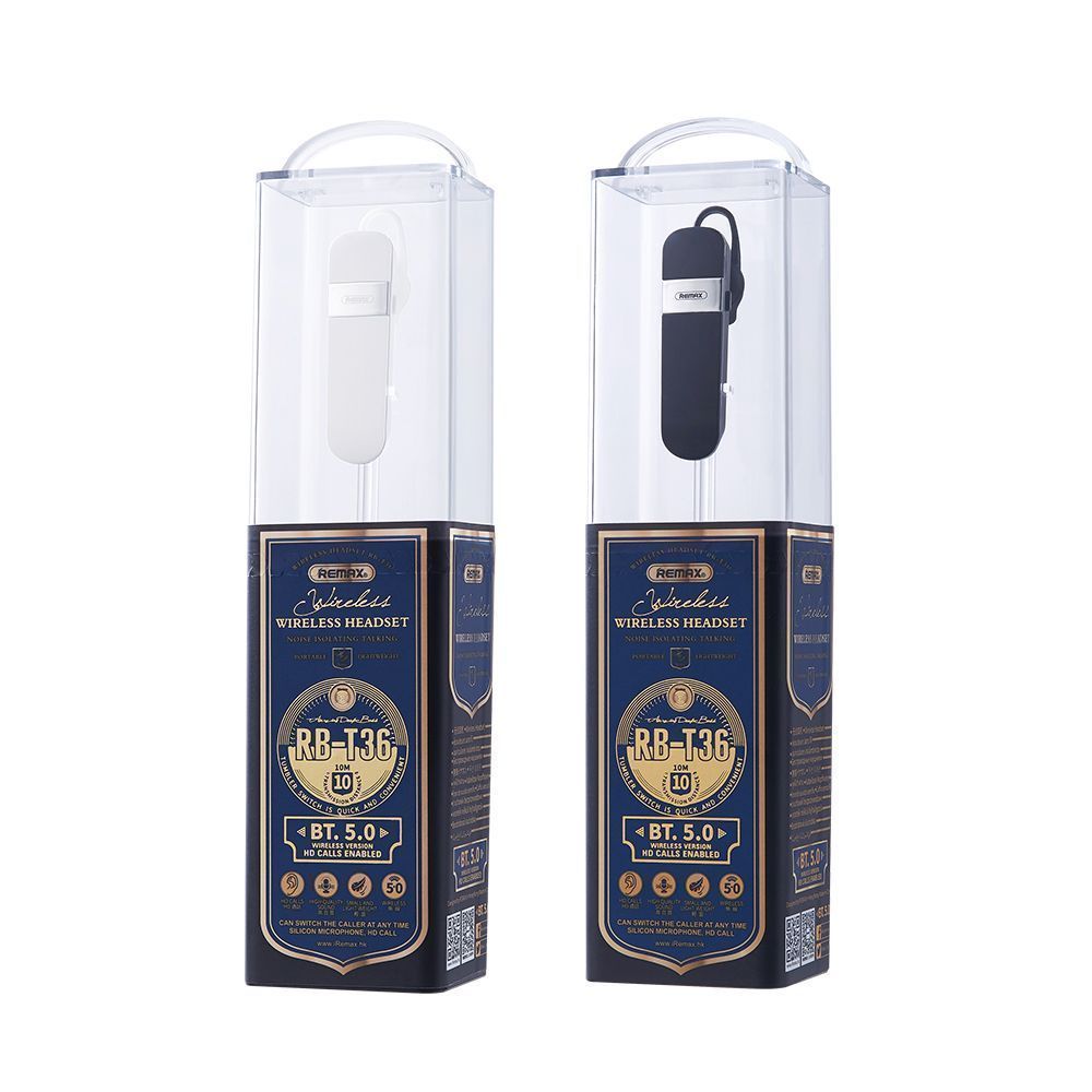 Remax Bluetooth Headset RB-T36 Λευκό
