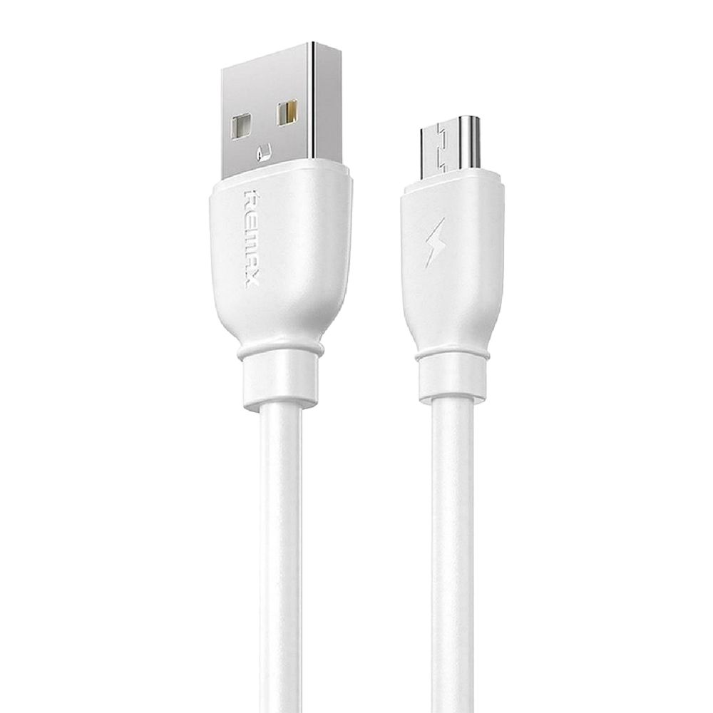 Καλώδιο Remax RC-138m Regular USB 2.0 Micro USB male - USB-A male 1m Λευκό
