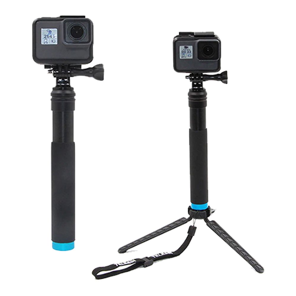 Selfie Stick Τρίποδο Telesin για GoPro / Action Cameras DJI Μαύρο