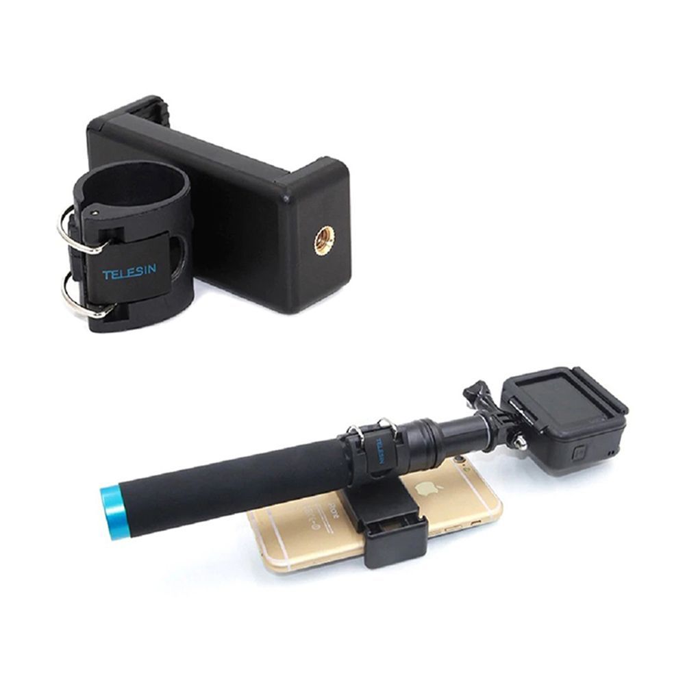Selfie Stick Τρίποδο Telesin για GoPro / Action Cameras DJI Μαύρο