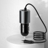 Φορτιστής Αυτοκινήτου Dudao με Καλώδιο Micro USB 3.4A Μαύρο