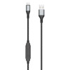 Καλώδιο Dudao Micro Usb με Χρονοδιακόπτη 5Α 1m Μαύρο