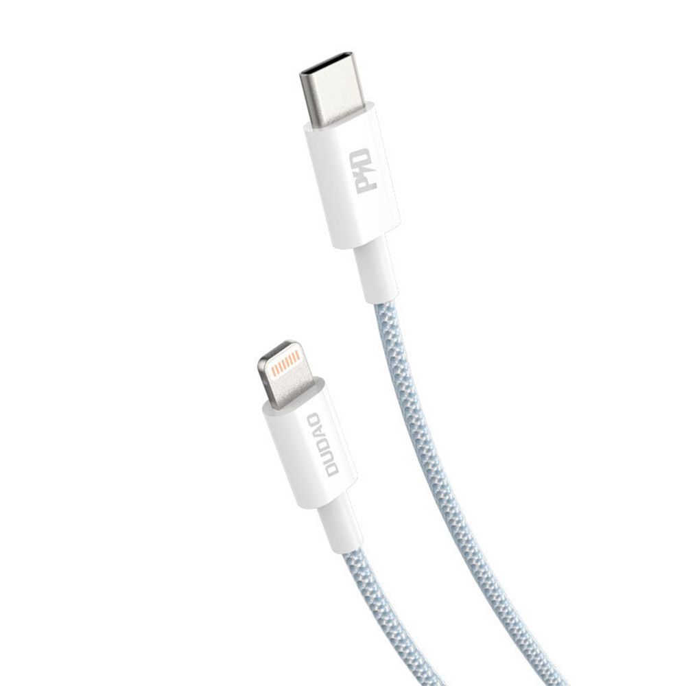 Καλώδιο Dudao L6E USB Type C - Lightning PD 20W 1m Λευκό