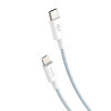 Καλώδιο Dudao L6E USB Type C - Lightning PD 20W 1m Λευκό
