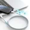 Καλώδιο Dudao L6E USB Type C - Lightning PD 20W 1m Λευκό
