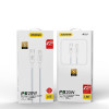 Καλώδιο Dudao L6E USB Type C - Lightning PD 20W 1m Λευκό