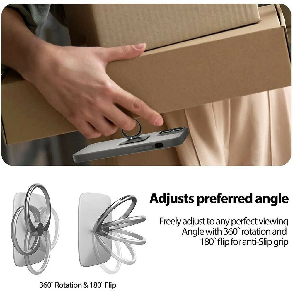 Δαχτυλίδι Κινητού Mercury Wow Ring Holder Ασημί