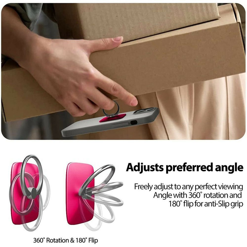 Δαχτυλίδι Κινητού Mercury Wow Ring Holder Φούξια