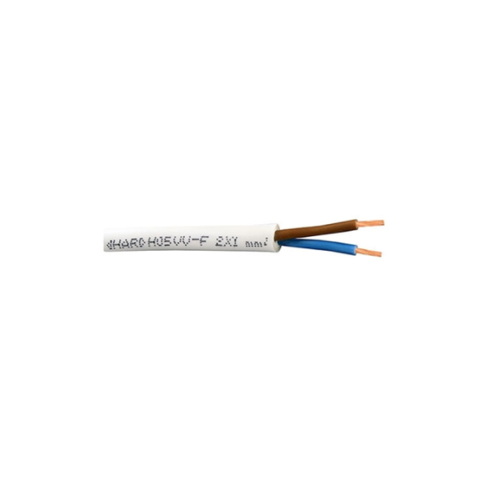 Καλώδιο Παροχικό H05VV-F (NYLHY) Εύκαμπτο 2 x 1mm