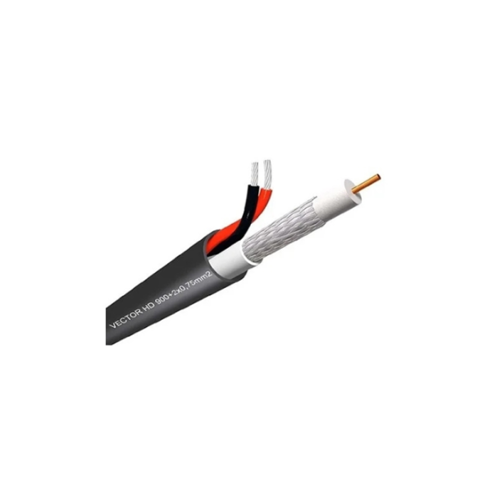 Καλώδιο Ομοαξονικό Vector HD 900 + 2x0,75 Εξωτερικής Χρήσης 09-412-0100 Accordia