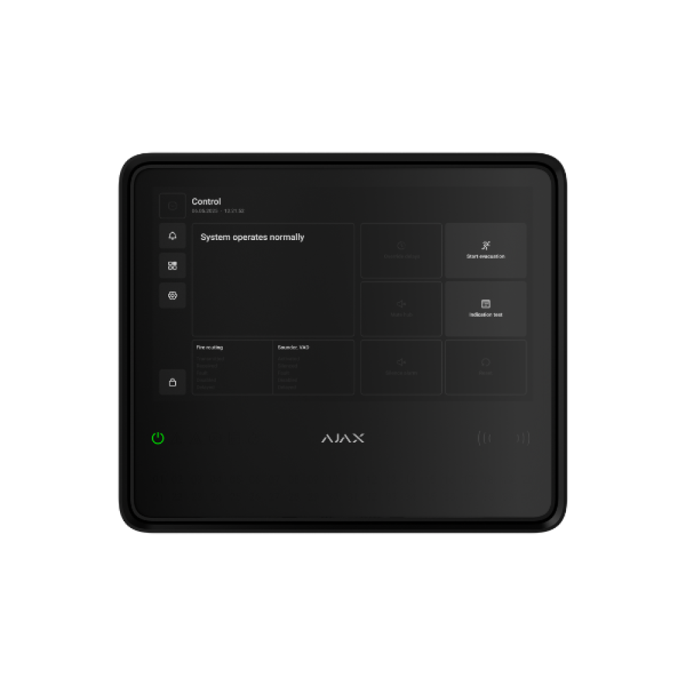 Fire Hub EN54 Black AJAX