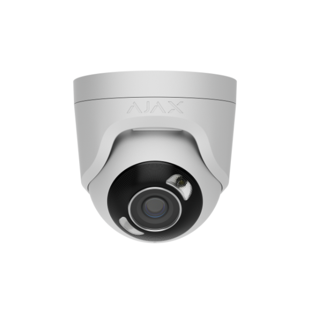 Turret Cam HL (8 Mp/4 mm) White AJAX