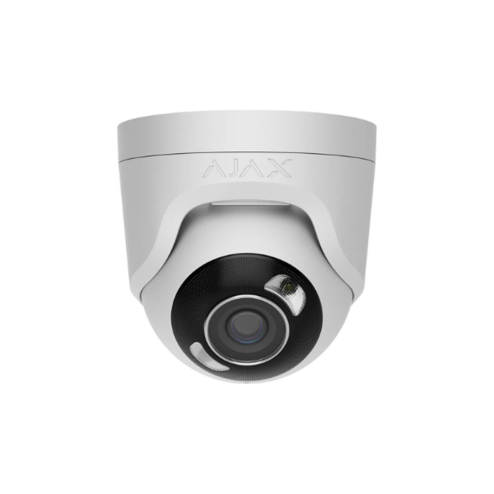 Turret Cam HLVF (8 Mp) White AJAX