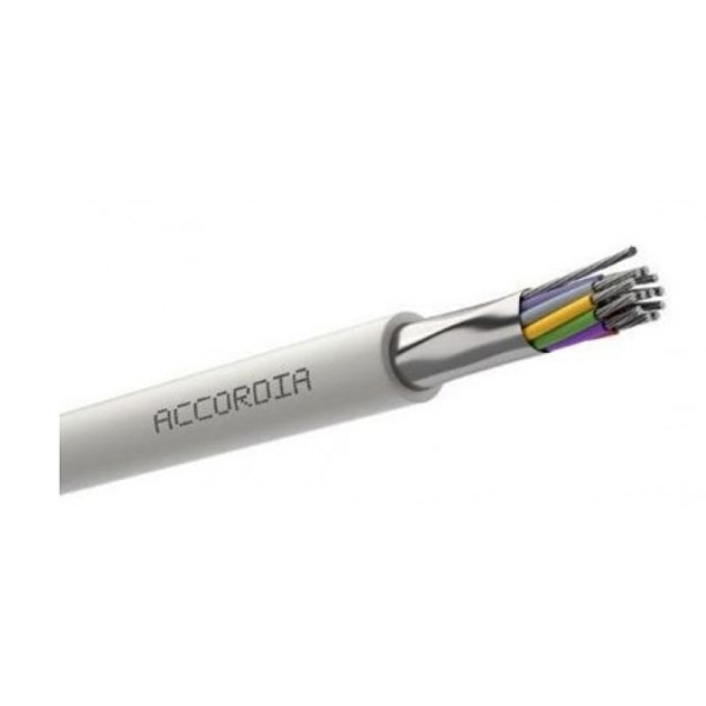Καλώδιο Συναγερμού 4 x 0,22mm Θωράκισμένο 26-213-0100 Accordia