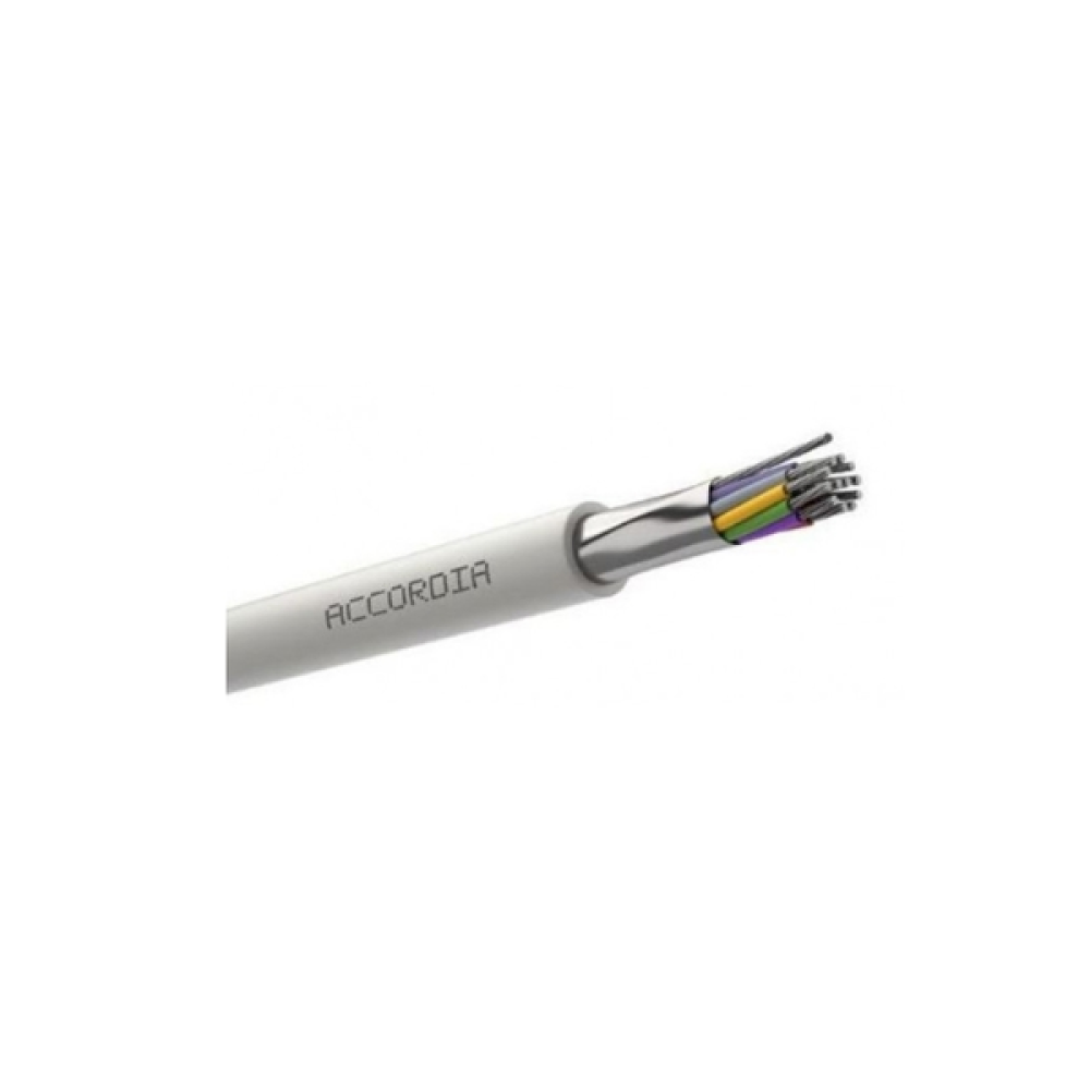 Καλώδιο Συναγερμού 6 x 0,22mm Θωράκισμένο 26-215-0100 Accordia