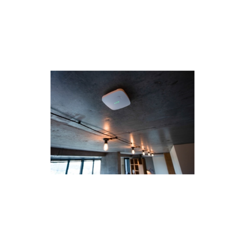Fire Protect Plus Black Wireless Smoke and Heat Detector AJAX