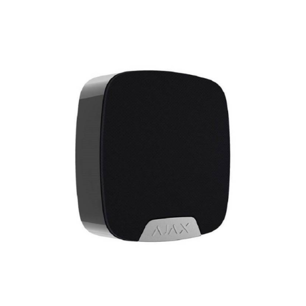 Home Siren Black Wireless Indoor Siren AJAX
