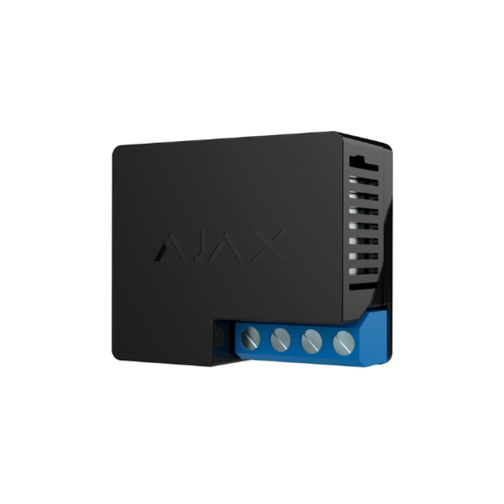 Relay Black Wireless Low-Current 12V Dry Contact Relay AJAX