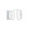Holder for Button or Double button White AJAX