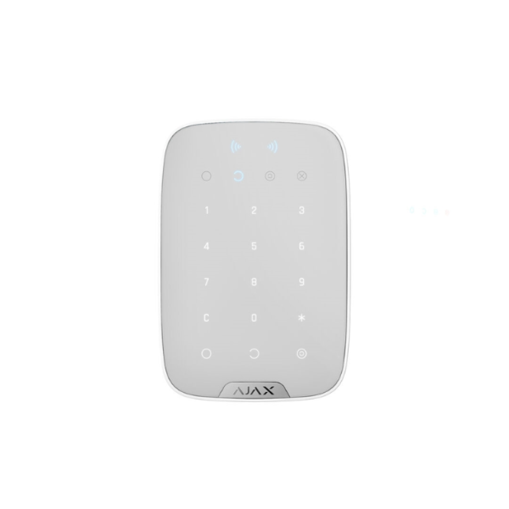 Keypad Two-Way Wireless White AJAX