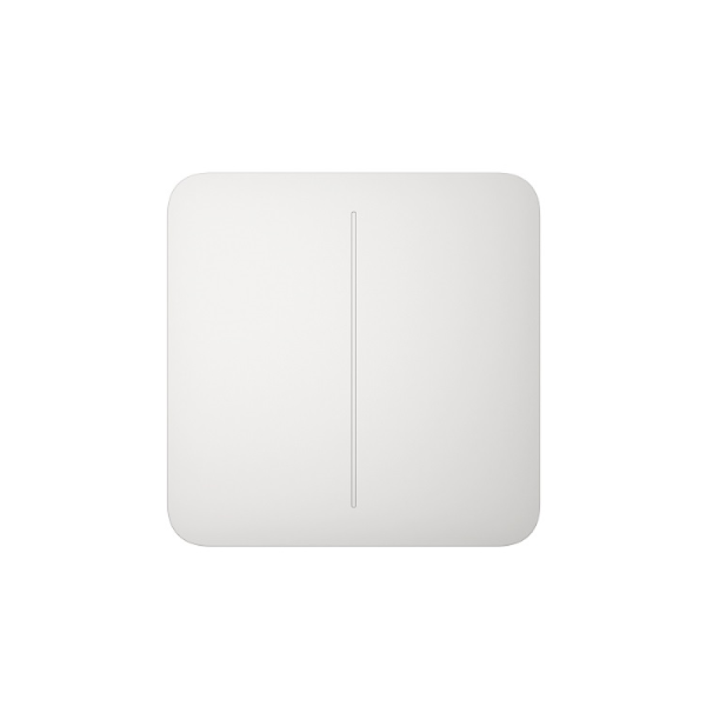 Solo Button (2-Gang) White Button AJAX