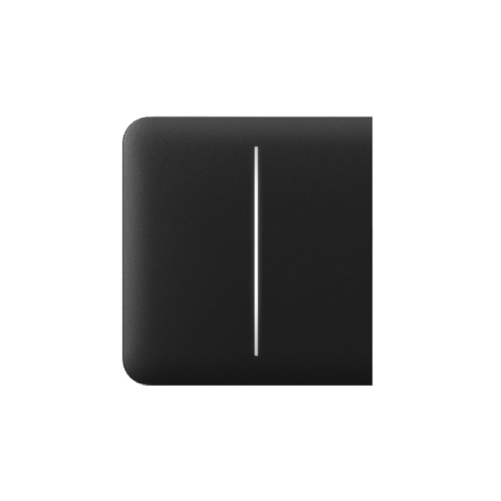 Side Button (2-Gang) Black Button AJAX