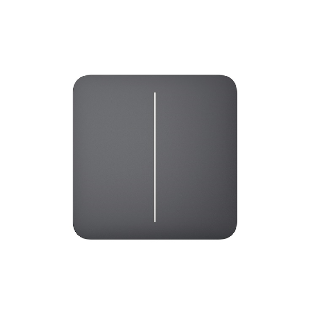 Solo Button (2-Gang) Graphite Button AJAX