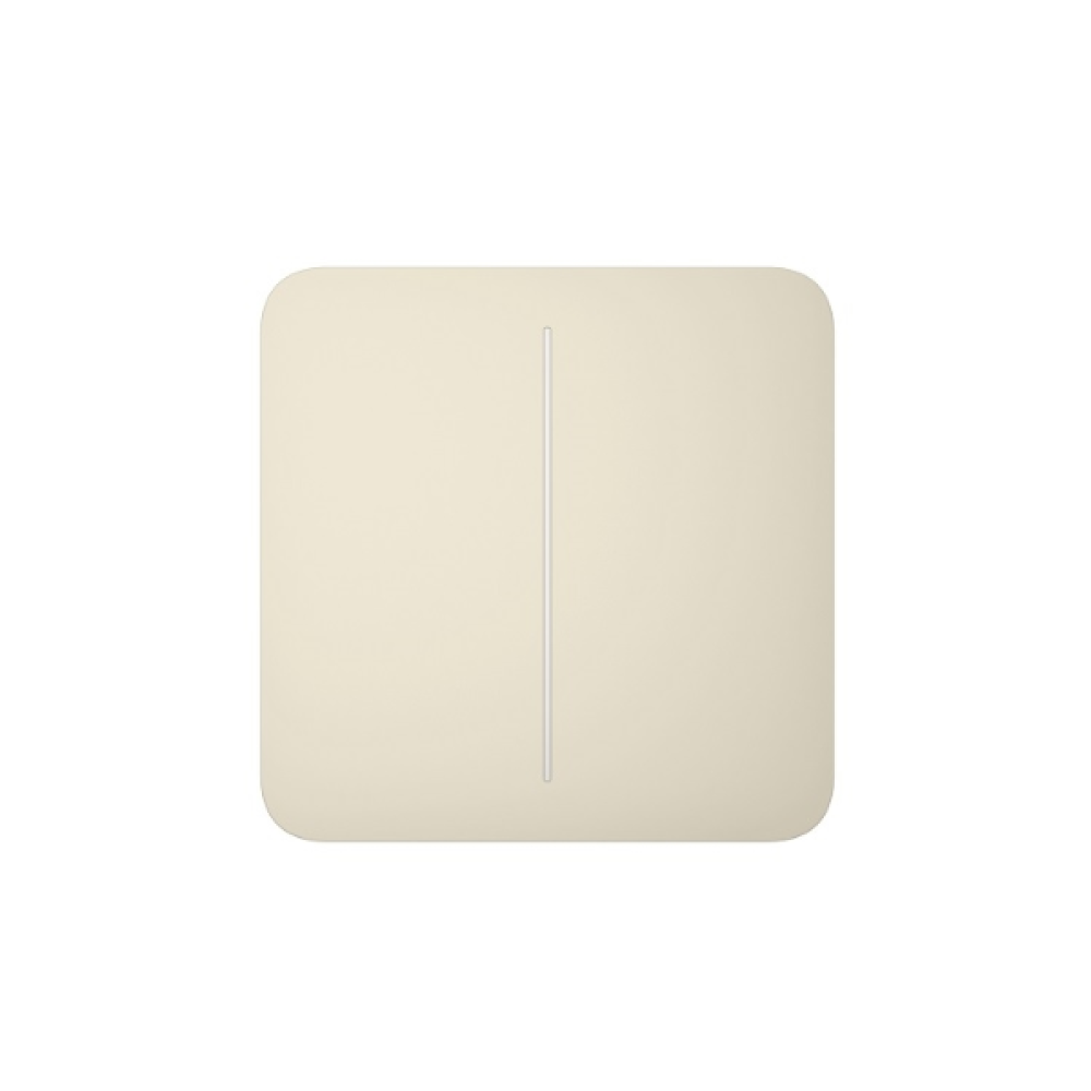 Solo Button (2-Gang) Ivory Button AJAX