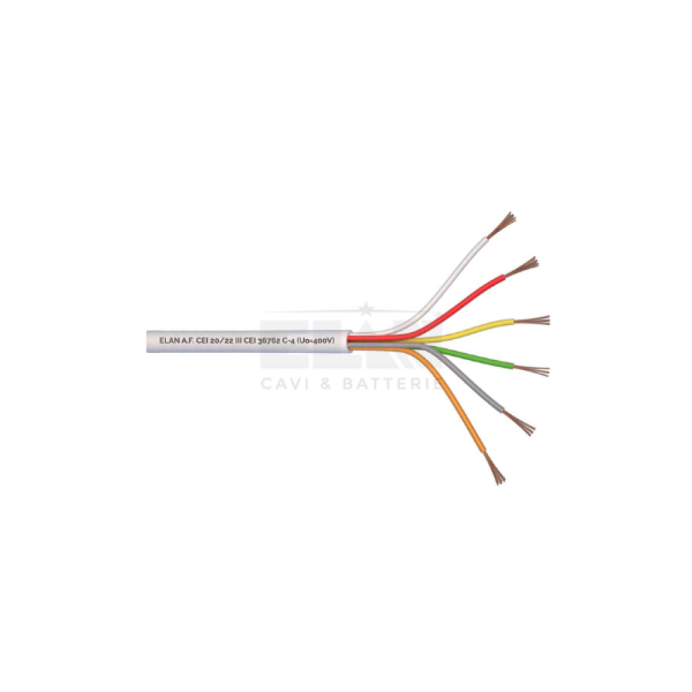 Καλώδιο Συναγερμού 6 x 0,22mm 50061 Elan