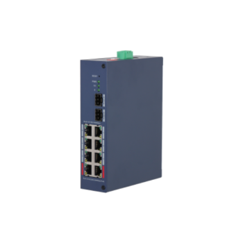 CHS4210-8GT-110 10-Port Cloud Managed Hardened Gigabit Switch with 8-Port PoE Dahua