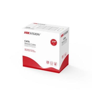 DS-1LN6-UE-W 305m CAT6 UTP Network Cable 0.53 mm Hikvision