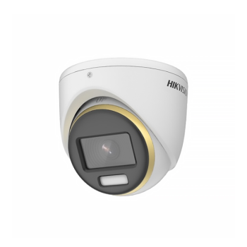 DS-2CE70DF3T-LMFS 2MP 2.8mm ColorVu Smart hybrid light Fixed Turret Camera Hikvision