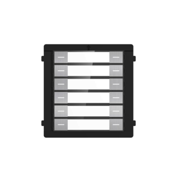 DS-KD-K12 Name tag modular with 12 buttons Hikvision