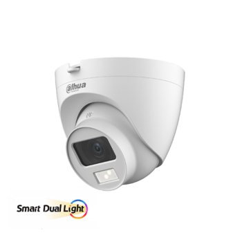 HAC-HDW1200CLQ-IL-A-0280B-S6 2MP Smart Dual Light HDCVI Fixed-focal Eyeball 2.8mm Camera Dahua