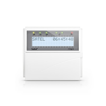 INT-KLCD-W πληκτρολόγιο με οθόνη LCD συναγερμού Satel