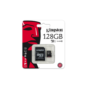 Kingston Κάρτα Μνήμης 128GB MicroSD Class10