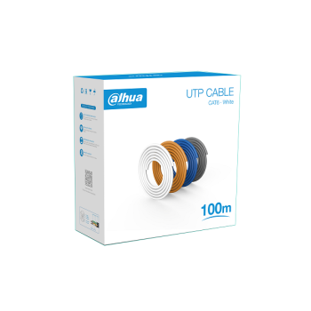 PFM920I-6U-C-100 (White) UTP CAT6 Cable 100m Dahua