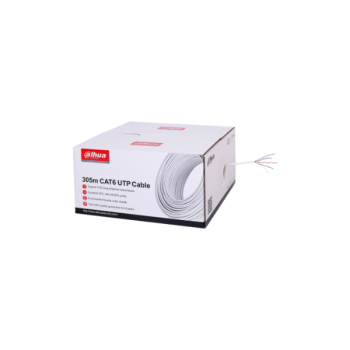 PFM923I-6UN-C (White) 305m UTP CAT6 LSZH Cable Dahua