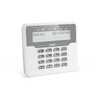 VERSA-LCDM-WH πληκτρολόγιο με οθόνη LCD συναγερμού Satel