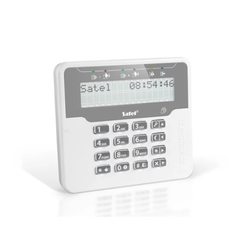 VERSA-LCDR-WH πληκτρολόγιο με οθόνη LCD συναγερμού Satel