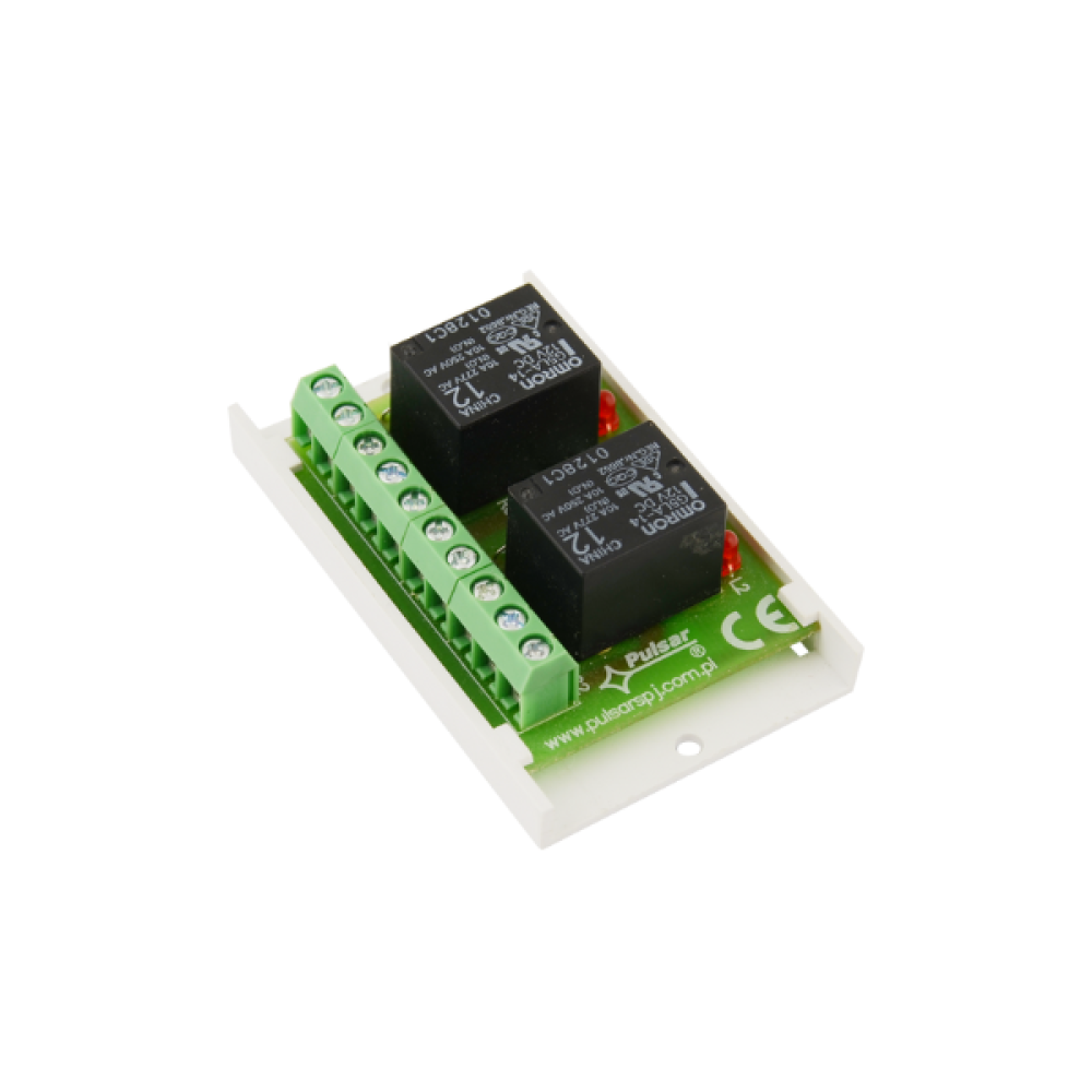 AWZ529 Relay Module PCB 2xC/NC/NO (fuse) Pulsar