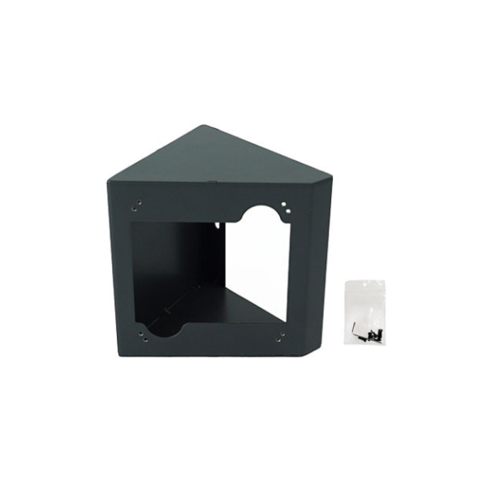 Single Module Gray Corner Bracket 45' Surface for Hikvision Video Door Phone Unit Purple