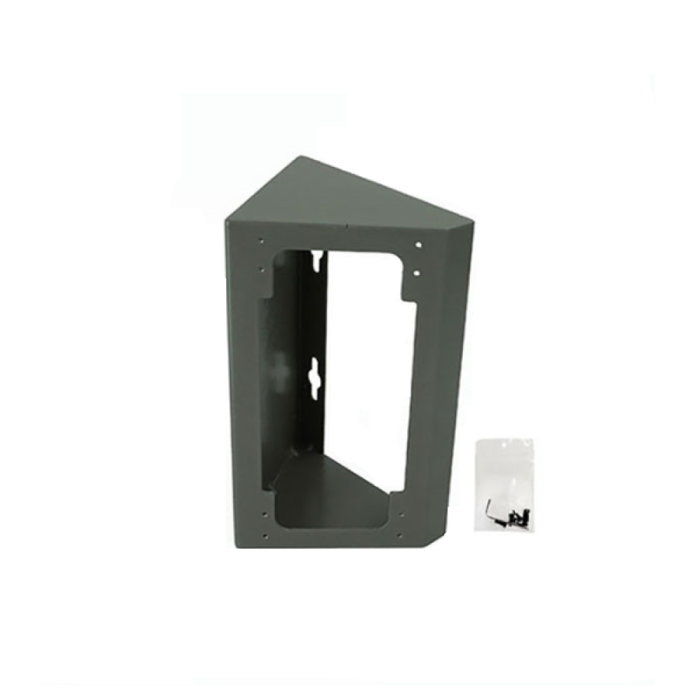 Corner Gray Bracket 45' Surface for Hikvision Video Door Phone Units DS-KV8XXX-WME1