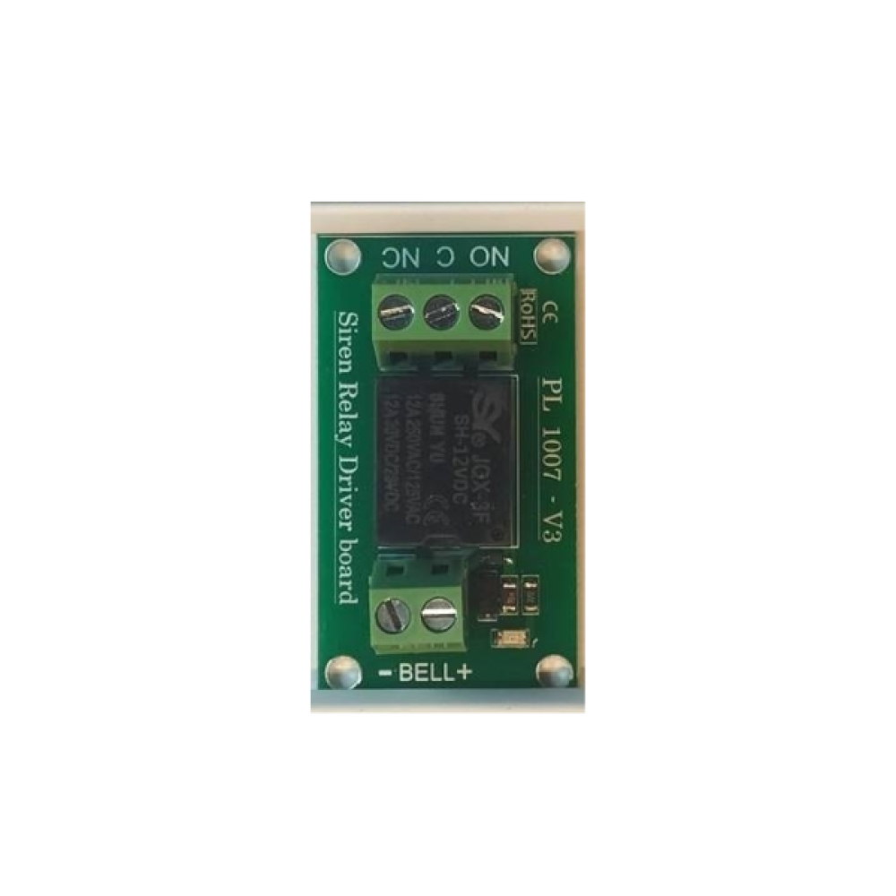 Πλακέτα Relay Siren Driver 30 x 59mm 12VDC