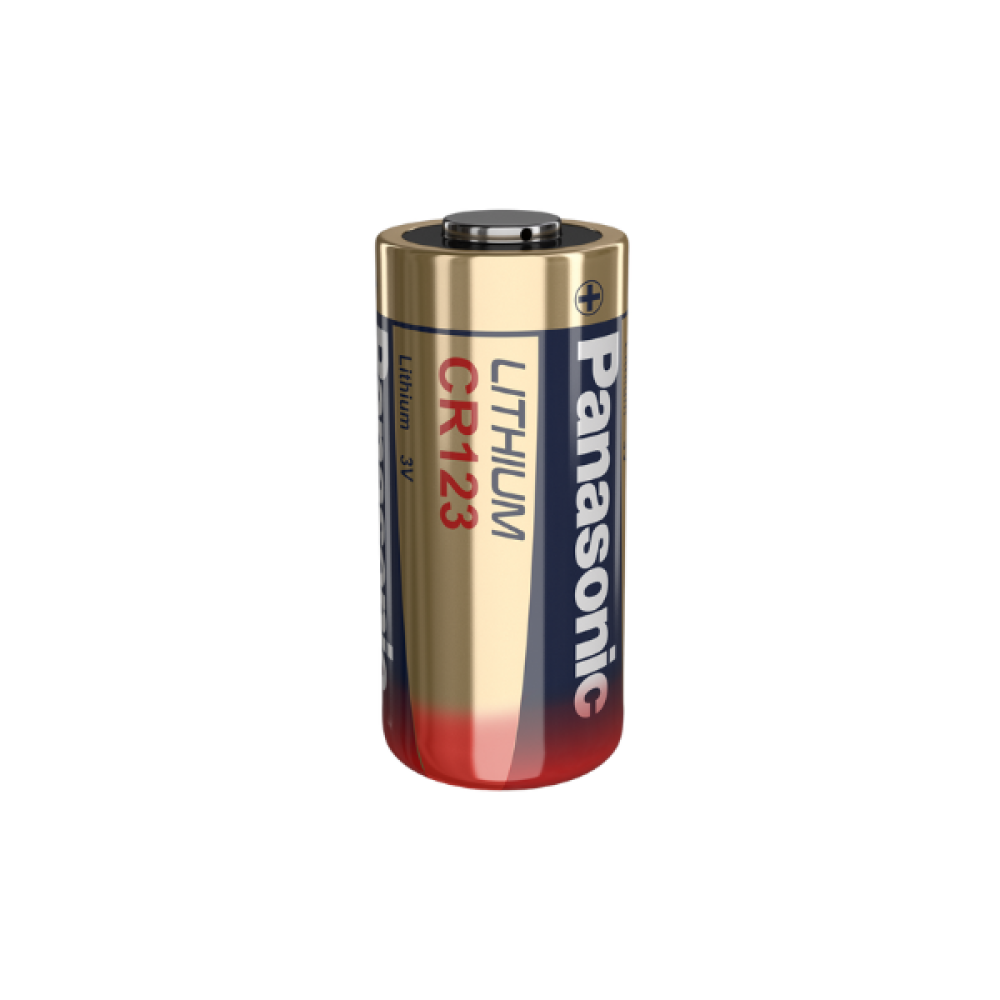 Battery Lithium 3V CR123A  Panasonic