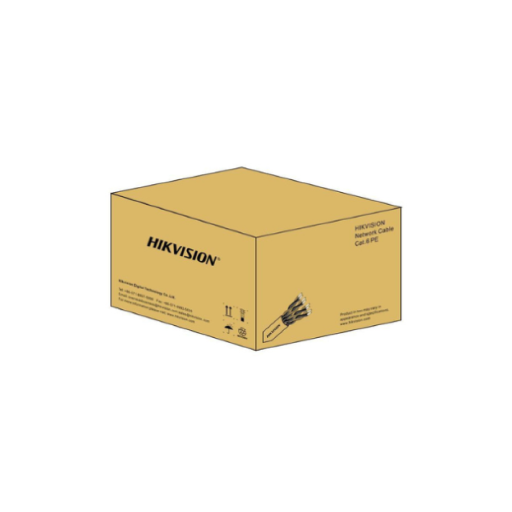 DS-1LN6OPSPE/Black 305m F/UTP outdoor Cat 6 Cable Hikvision