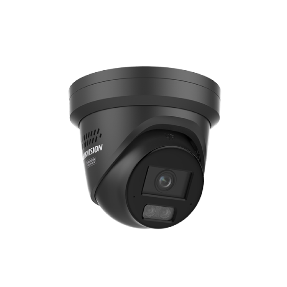 DS-2CD2347G3-LIS2UY/SL(Black) 4MP 2.8mm Smart Hybrid Light with ColorVu Fixed Turret Network Camera Hikvision